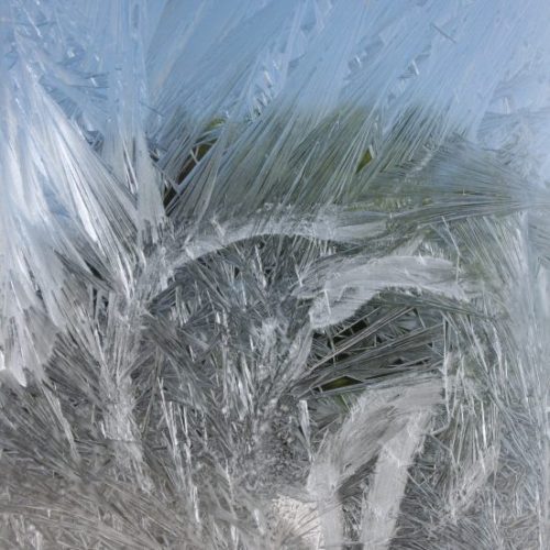 Crystal ice обои в интерьере
